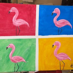 inspiration behind this was the marilyn monroe painting